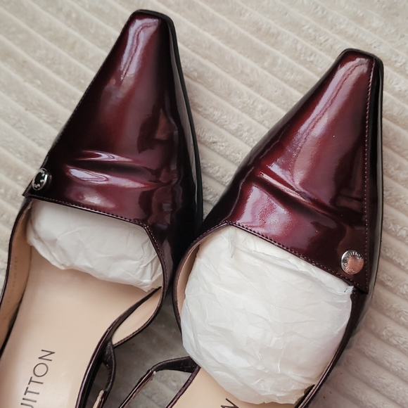 Louis Vuitton  Vernis Block heel sandals - Picture 6 of 16